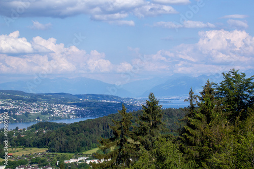 View of the Felsenegg Vantage Point