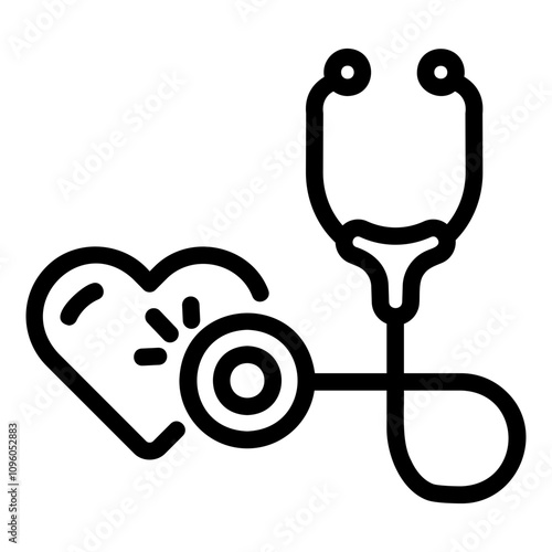 check up Line Icon