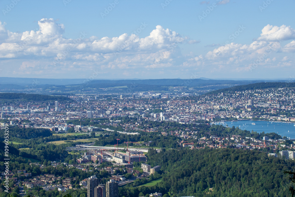 Fototapeta premium View of the Felsenegg Vantage Point