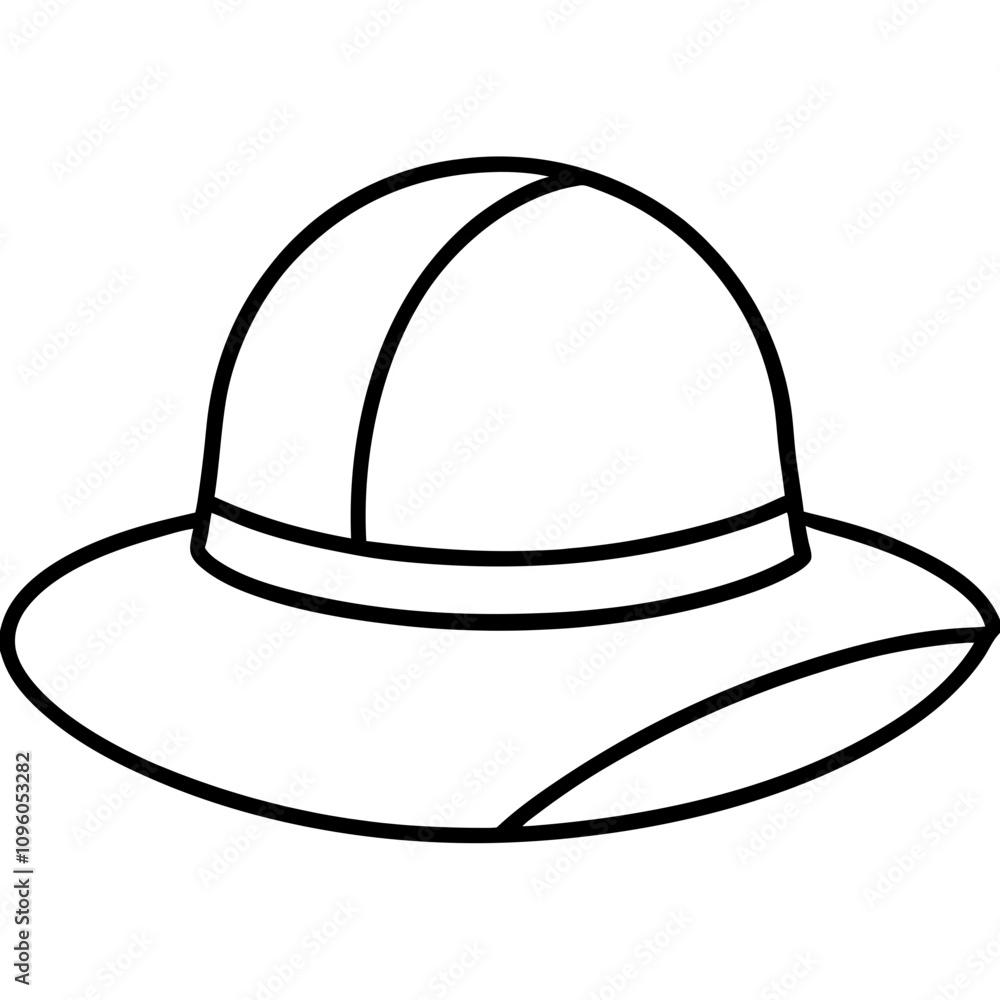 hat silhouette vector illustration line art transparent background hat silhouette vector illustration line art transparent background