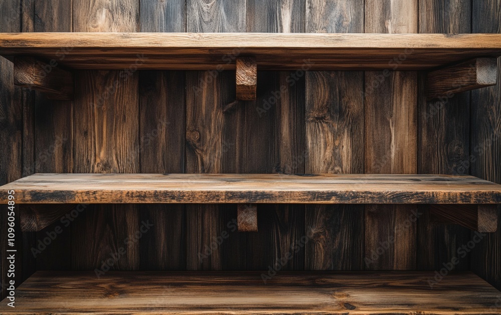 empty wooden supermarket shelves christmas background empty wooden supermarket shelves christmas background