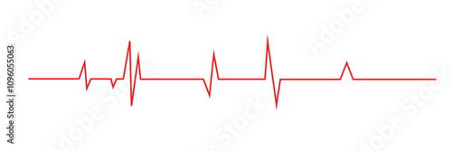 Heartbeat icon. red cardiology pulse icons. red Heartbeat icons. Medical heartbeat symbol.