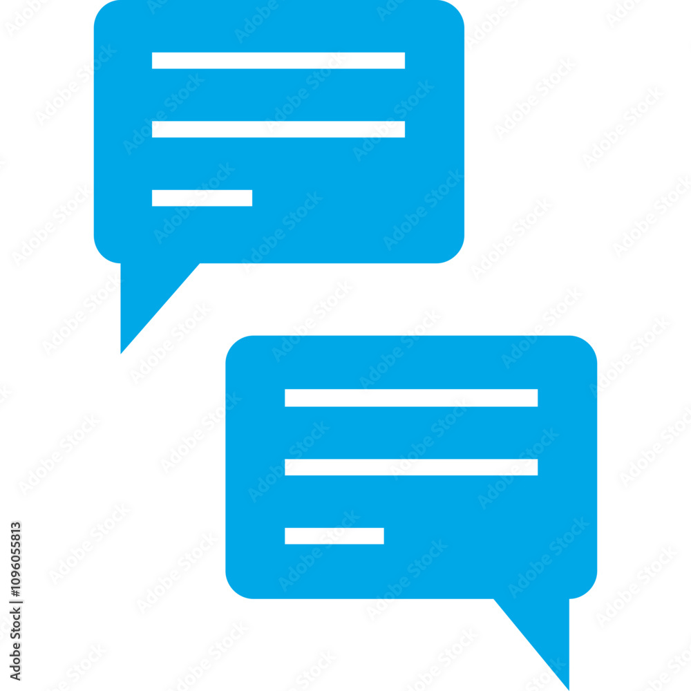 Chat single vector line icon Chat single vector line icon