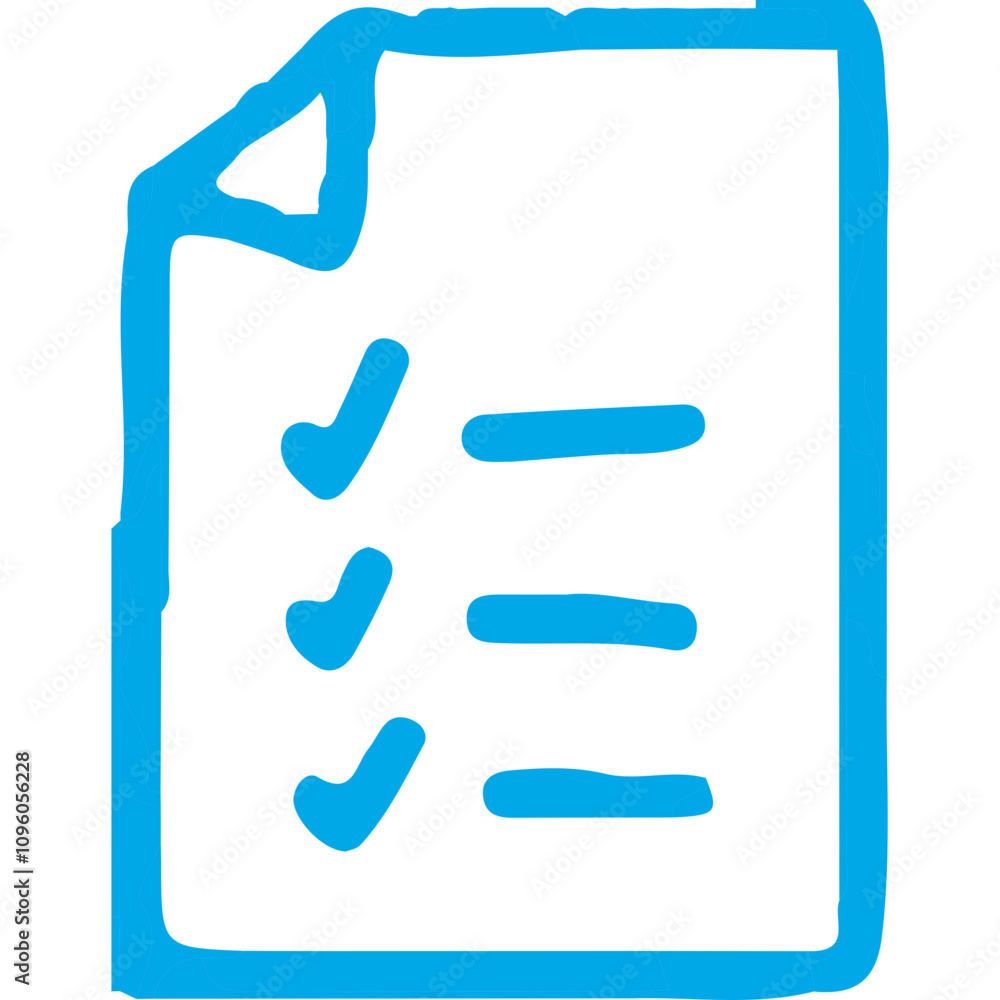 Paper single vector line icon Paper single vector line icon