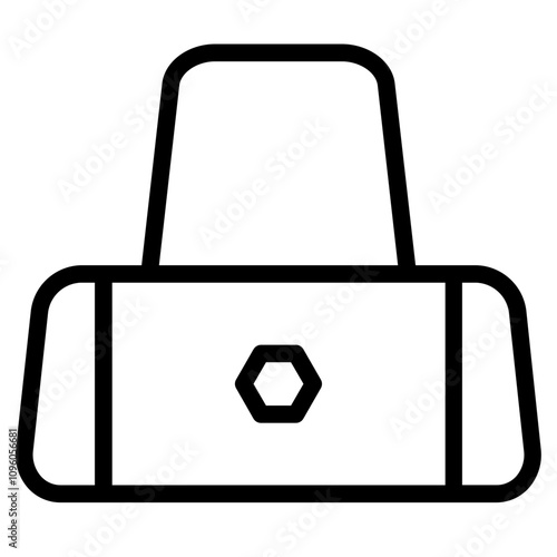Fitness Mat Workout Line Icon