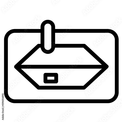Pocket Yoga Zip Line Icon