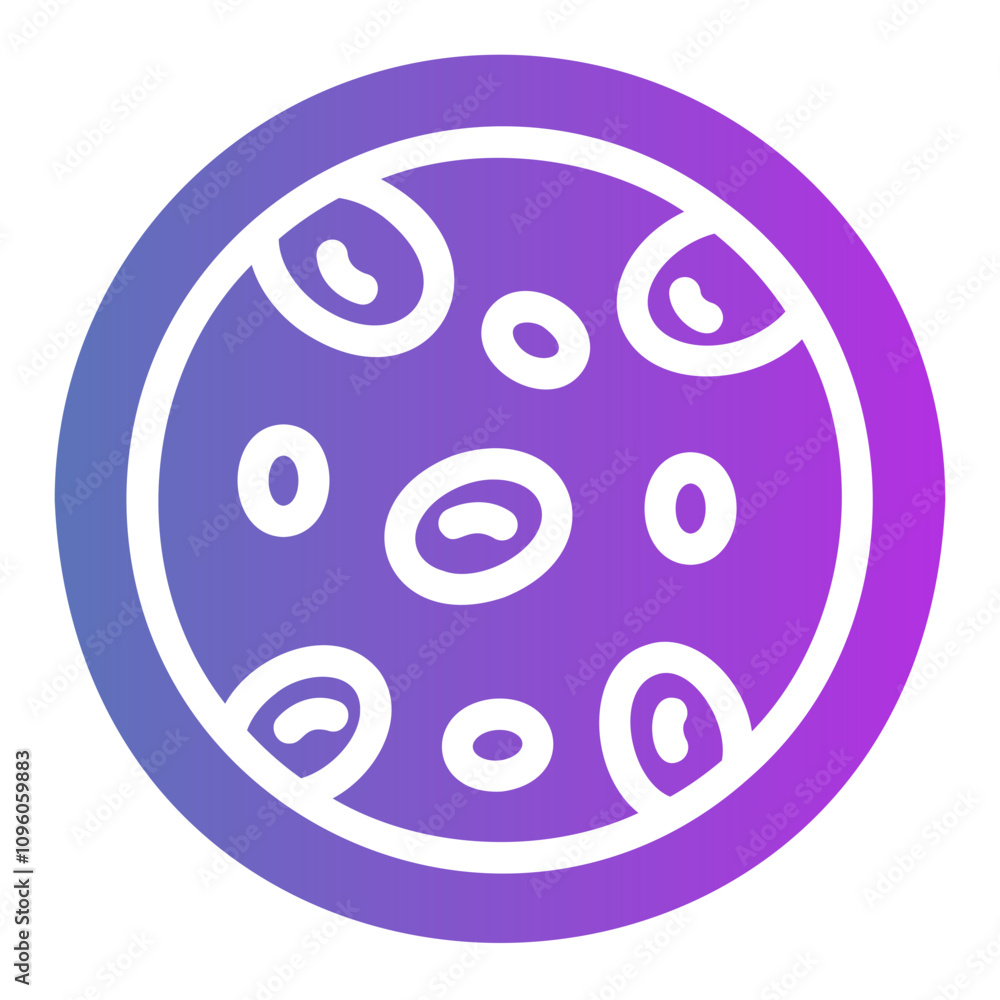 blood cells Gradient icon blood cells Gradient icon