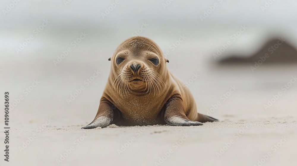 Fototapeta premium Galapagos sea lion