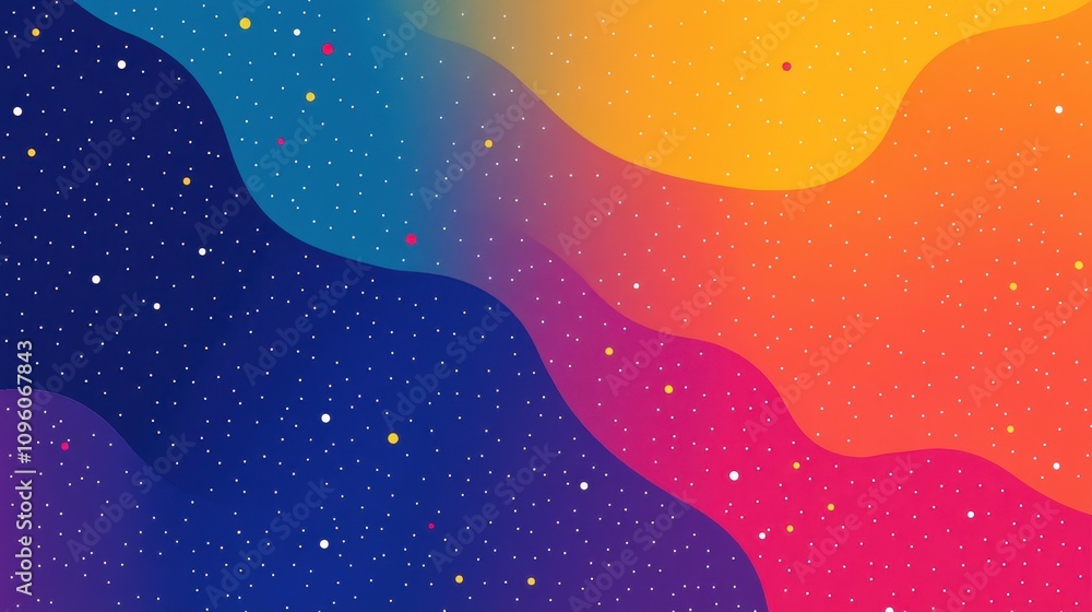 Fototapeta premium abstract background with stars
