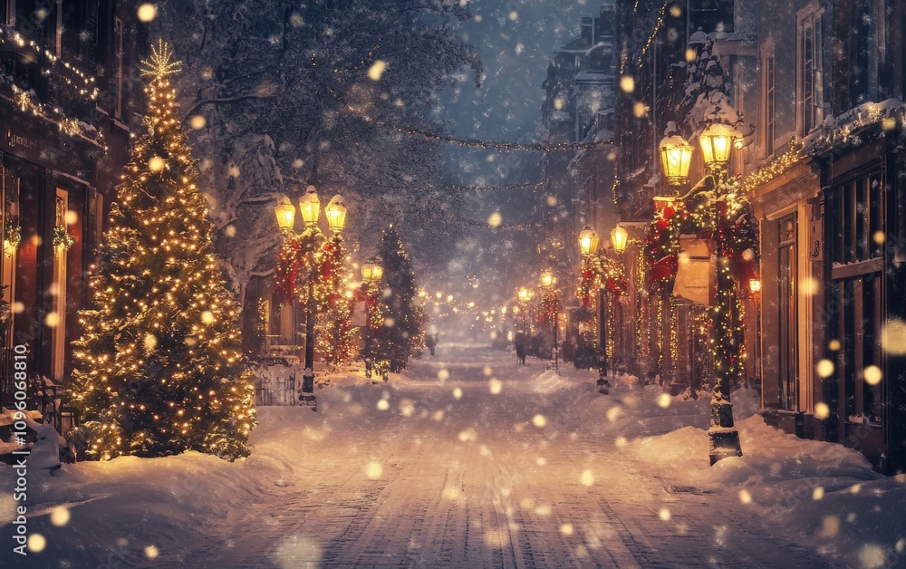 street christmas background street christmas background