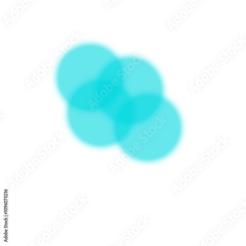 abstract background gradient circle for mobile apps etc