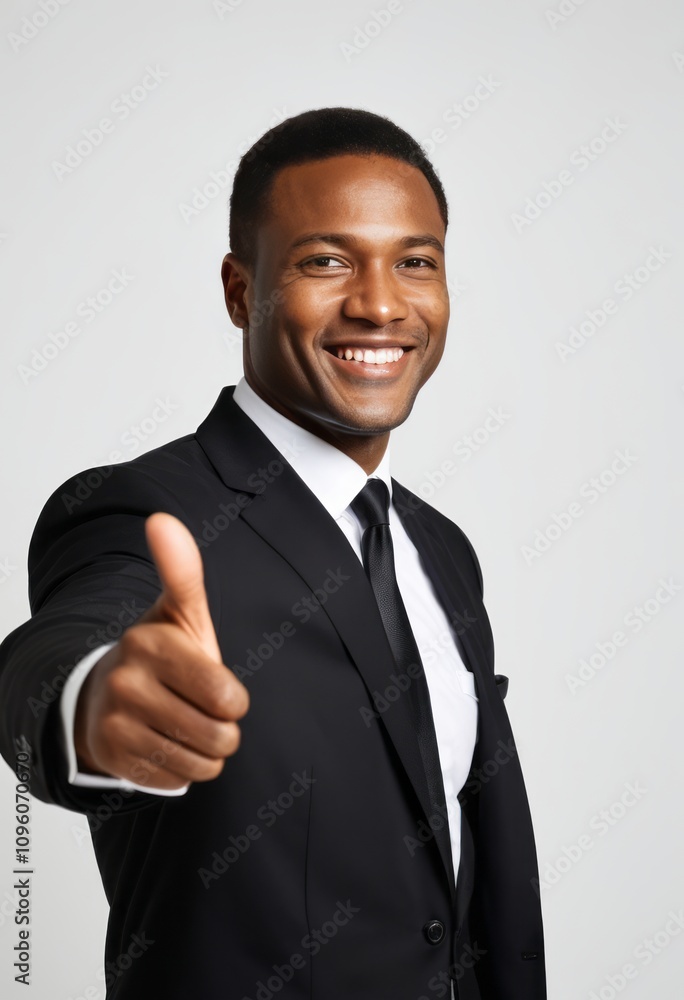Professional businessman, confident smile, thumbs up gesture, dark suit, white shirt, black tie, positive attitude, corporate portrait, studio lighting, textured background, успех, leadership, optimis Professional businessman, confident smile, thumbs up gesture, dark suit, white shirt, black tie, positive attitude, corporate portrait, studio lighting, textured background, успех, leadership, optimis