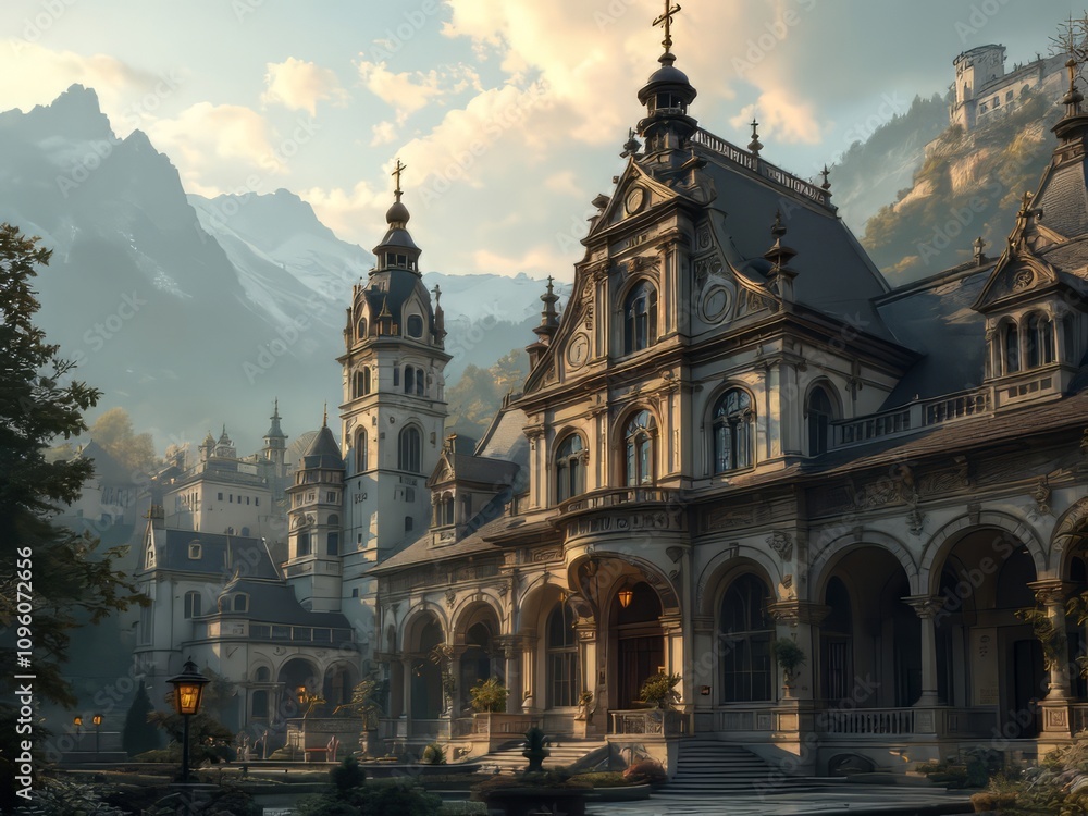 Naklejka premium Baden Baden Abbey.