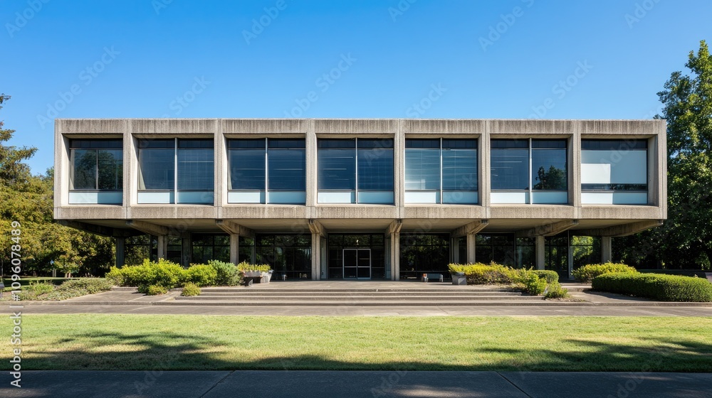 Modern Office Building Design from the 1960s Modern Office Building Design from the 1960s