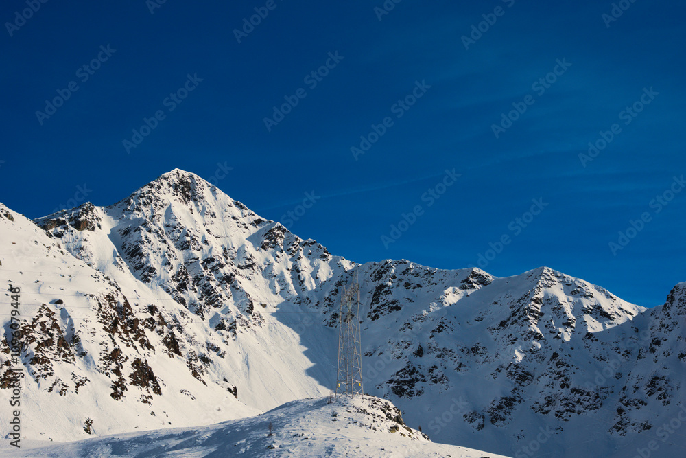 Alpine peak Monte Toro, Bergamasque Alps ( Italian: Orobie ), Lombardy, Italy Alpine peak Monte Toro, Bergamasque Alps ( Italian: Orobie ), Lombardy, Italy