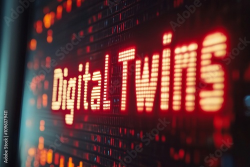 Wallpaper Mural Digital Twins Display - Cutting Edge Technology Torontodigital.ca