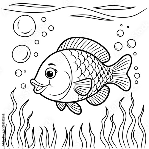 fish in the water