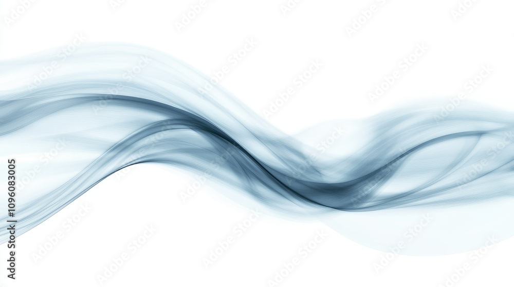 A serene and soft white wave, captured in abstract motion, symbolizing fluidity and grace with a clean, minimalist background for a modern visual feel A serene and soft white wave, captured in abstract motion, symbolizing fluidity and grace with a clean, minimalist background for a modern visual feel