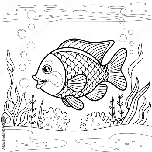 fish in the water