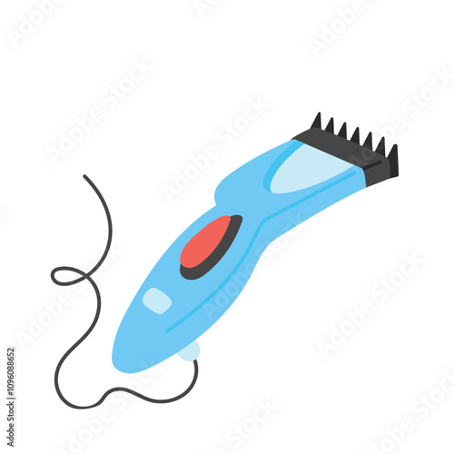 Here is handy icon of hair trimmer in modern style