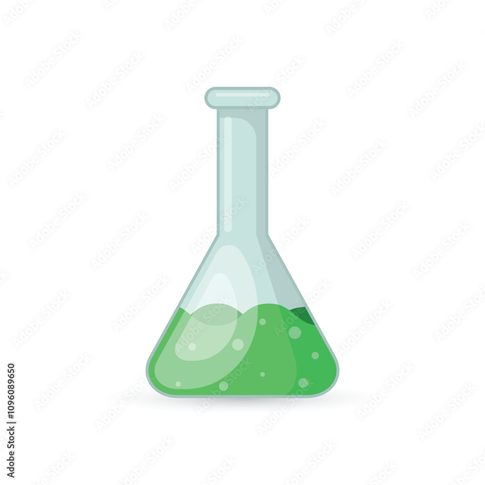 Science lab bottle icon in flat style. Laboratory glassware equipment vector illustration on isolated background. Test tube sign business concept. Science lab bottle icon in flat style. Laboratory glassware equipment vector illustration on isolated background. Test tube sign business concept.