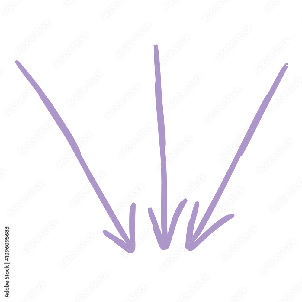 Handdrawn Arrow Scribble Handdrawn Arrow Scribble