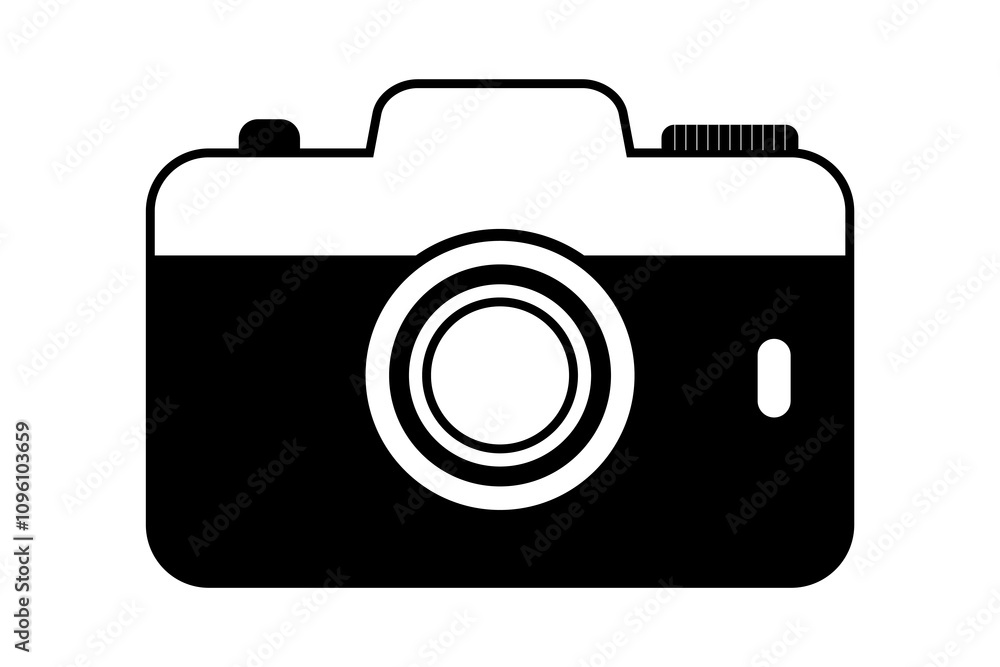 Camera icon. vectore illustration EPS 10 File isolated on white background. Camera icon. vectore illustration EPS 10 File isolated on white background.