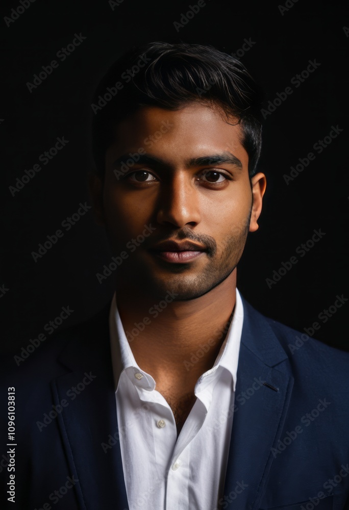 Indian young businessman on dark background black businessman portrait Ultra realistic Photorealistic hyperdetailed photography soft light head and shoulders portrait cover Indian young businessman on dark background black businessman portrait Ultra realistic Photorealistic hyperdetailed photography soft light head and shoulders portrait cover