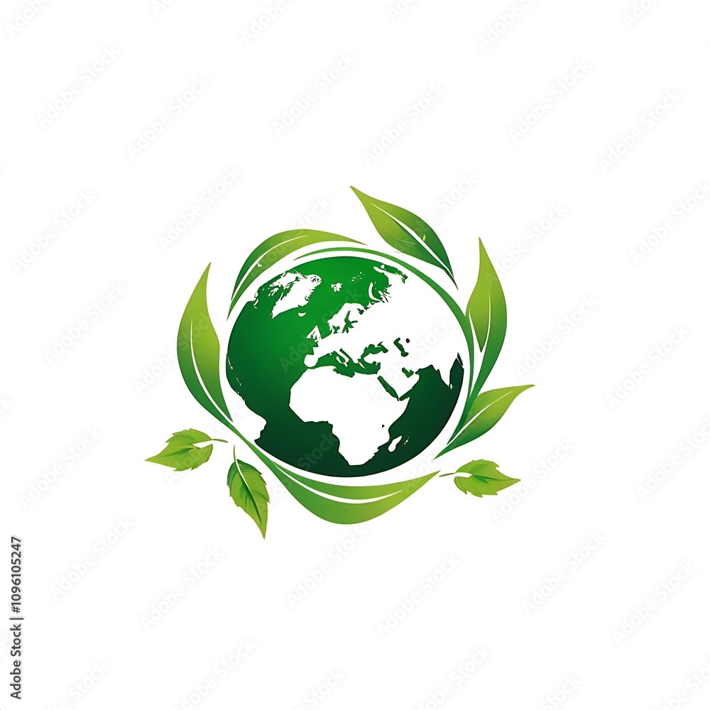 earth and leaf logo combination. Planet and eco symbol or icon. Unique global and natural, organic logotype design template earth and leaf logo combination. Planet and eco symbol or icon. Unique global and natural, organic logotype design template
