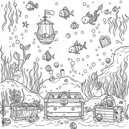 An underwater world with me...