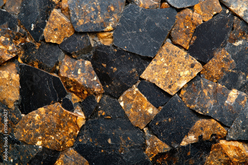 Black Granite Background