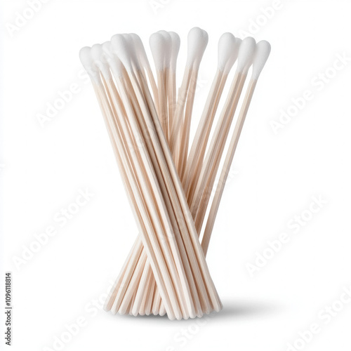 Cotton Swab Isolated