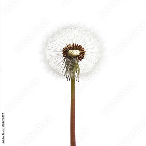Dandelion Seed Isolated