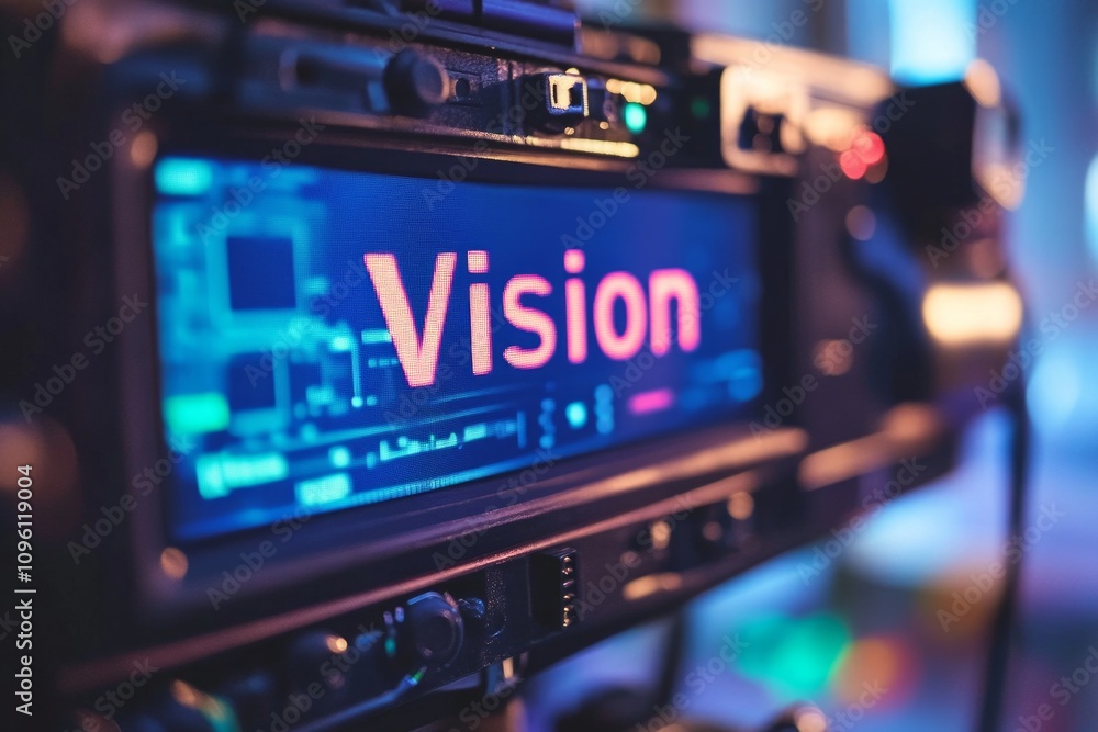 Professional Video Production Equipment Display Professional Video Production Equipment Display