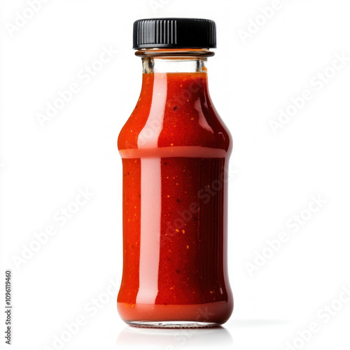 Ketchup Bottle Isolated