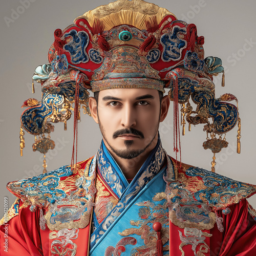 Oriental Man Isolated