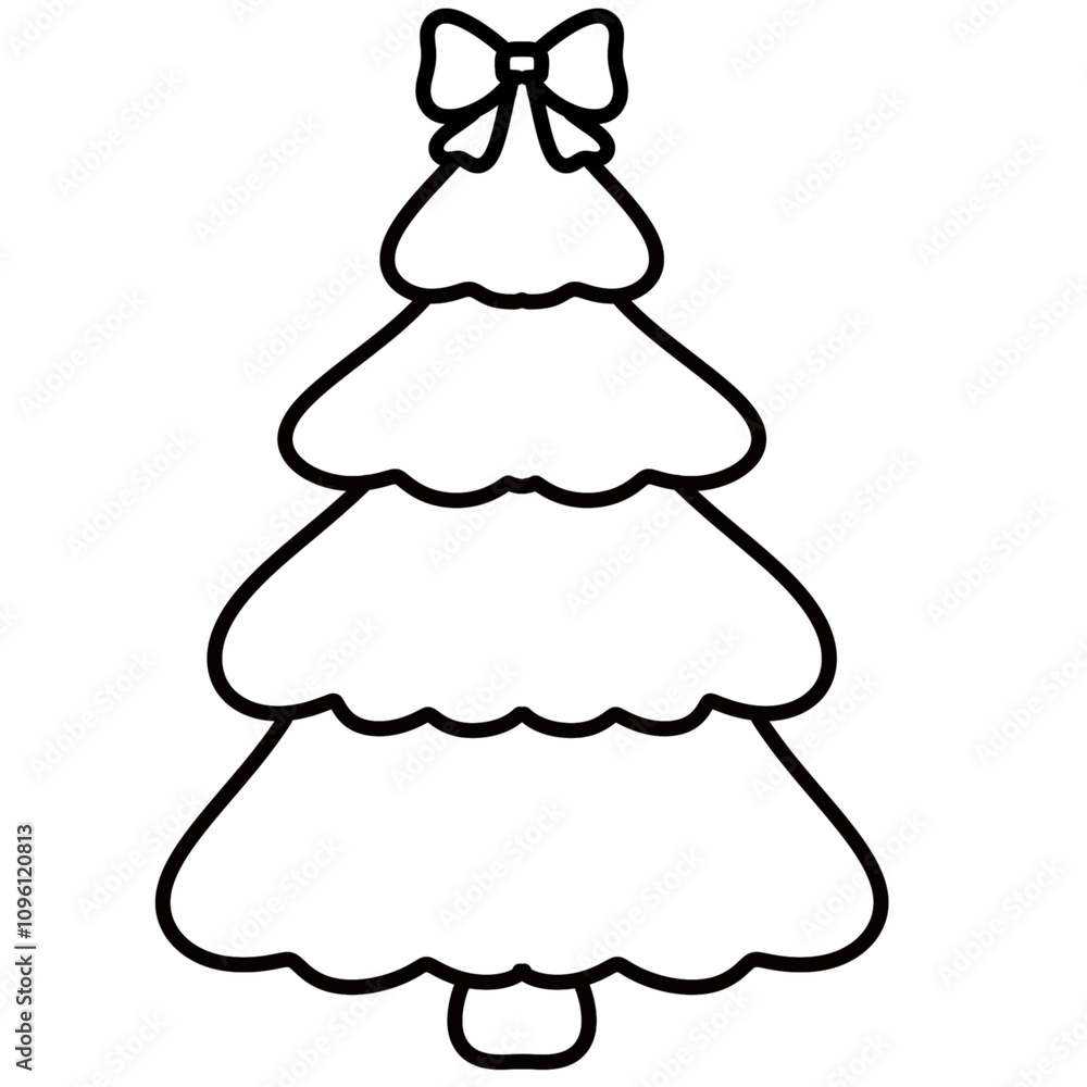 Christmas outlines Christmas outlines