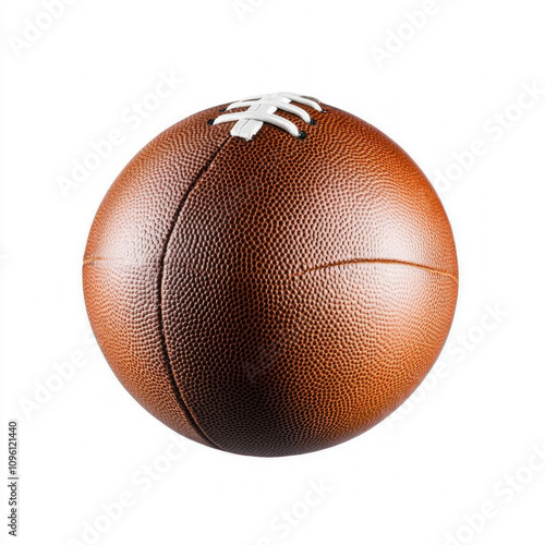 American Football Ball Isol...