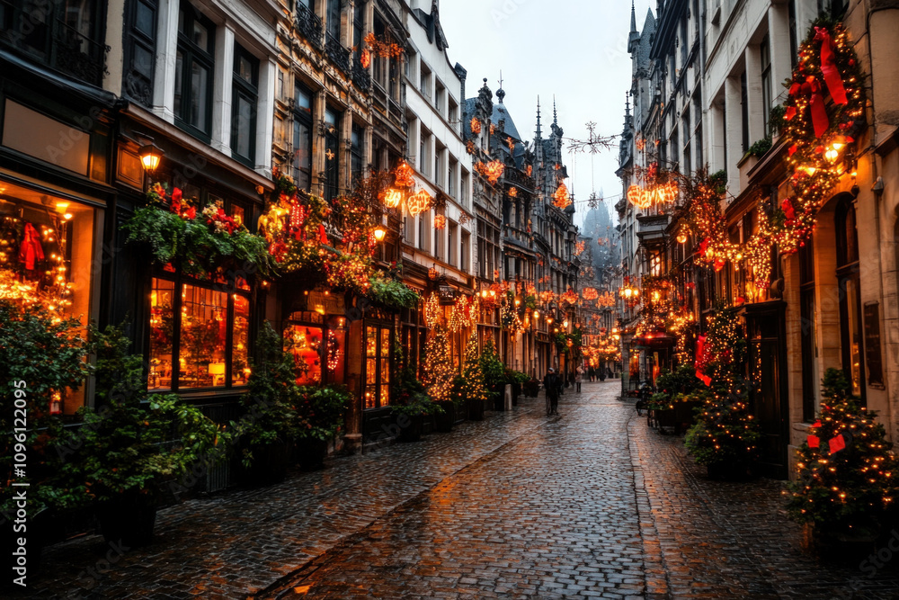 Obraz premium Brussels In Winter