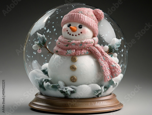 Charming Christmas Globe De...