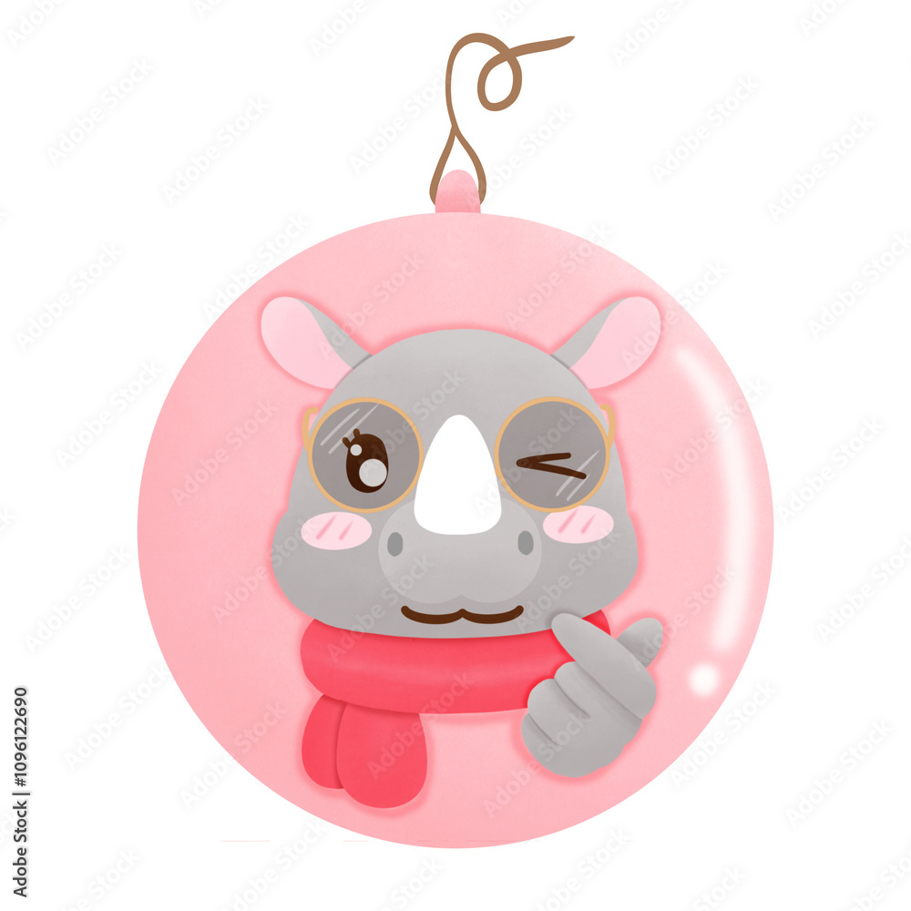 Cute rhinoceros Cute rhinoceros