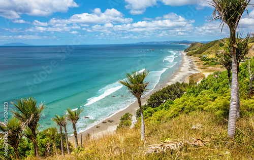 Mangawhai Heads Beach, North Island, New Zealand, Oceania. photo