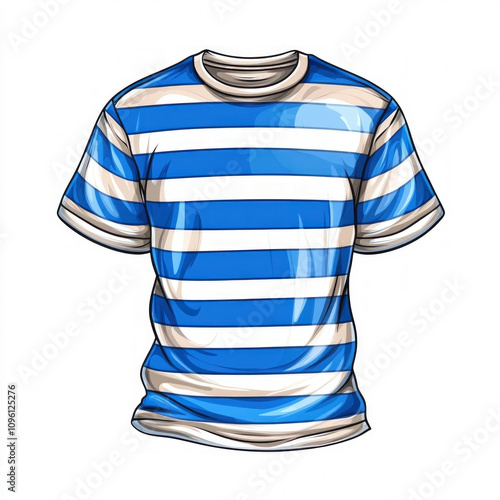 Striped Shirt Isolated