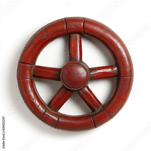 Steering Wheel Isolated