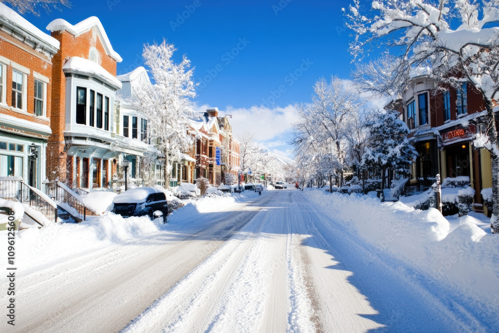 Fototapeta premium Telluride In Winter