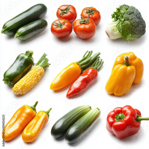 Winter Vegetables Isolated