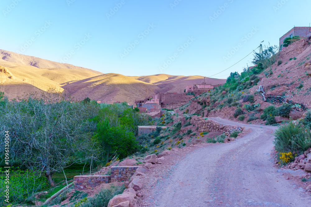 Dades Gorge landscape, High Atlas Mountains
