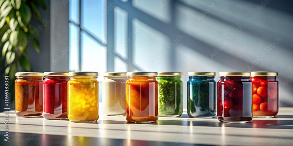 Jam Jar Packaging Mockup - Architectural Photography Jam Jar Packaging Mockup - Architectural Photography