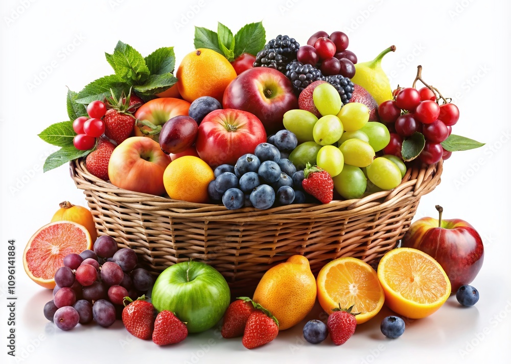 Vibrant Fruit Baskets - Colorful Still Life Photography Vibrant Fruit Baskets - Colorful Still Life Photography