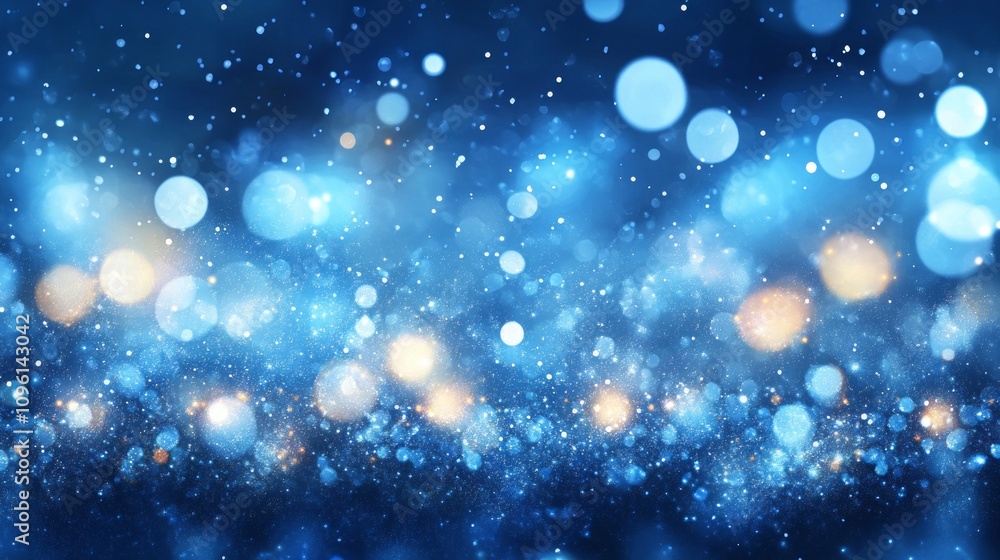 Stunning Blue Bokeh Background Stunning Blue Bokeh Background